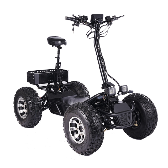 Factory Supply ATV 4 Big Wheeler off-Road Electric Motorcycle Outdoor Scooter Mountain All-Terrain Vehicle 