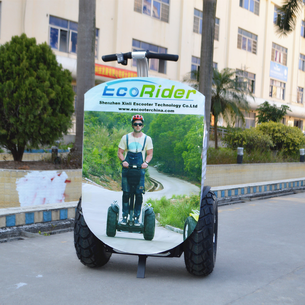 EcoRider Self Balancing Electric Scooter,Segway Advertising Banner