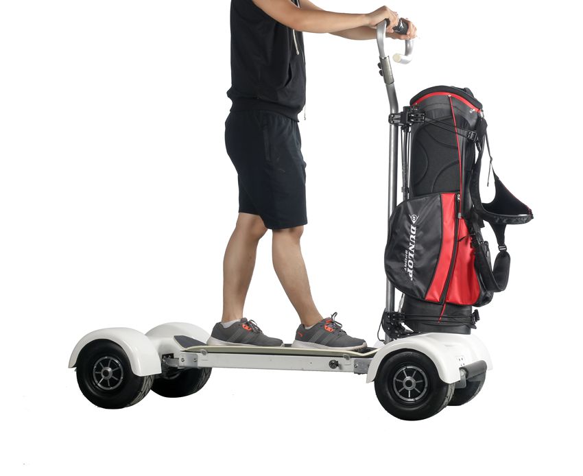 EcoRider E7-2 Four Wheel Golf Skateboard Electric Scooter
