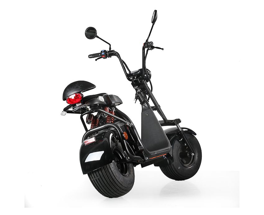 EcoRider ES057 EEC Harley Electric Scooter with Removable Battery