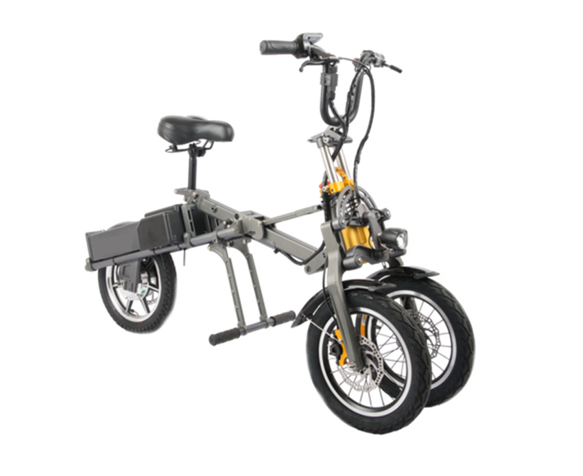 EcoRider E6-7 3 Wheel Foldable Electric Scooter