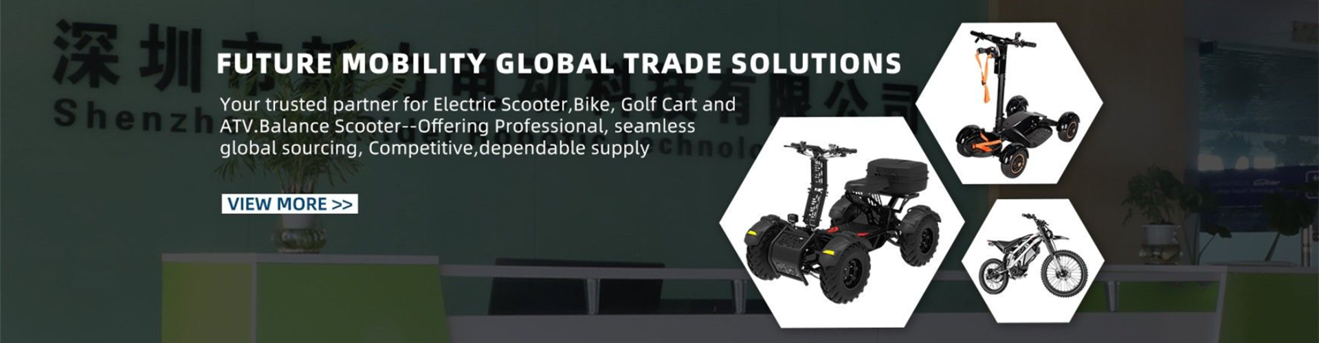 Electric ATV Sscooter All Terrain Vehicle