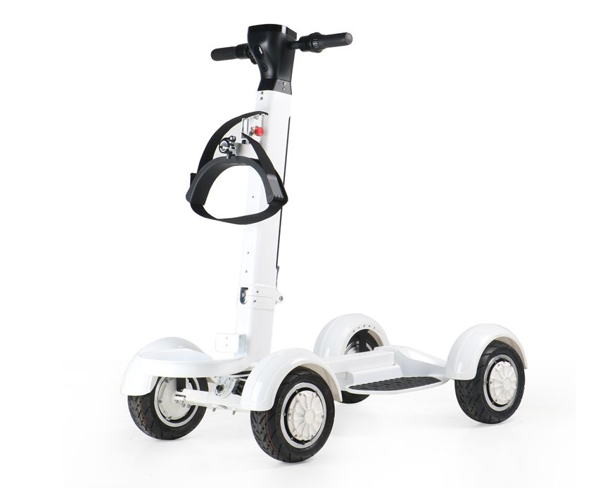 EcoRider E7-1 Four Wheel Foldable Golf Electric Skateboard 