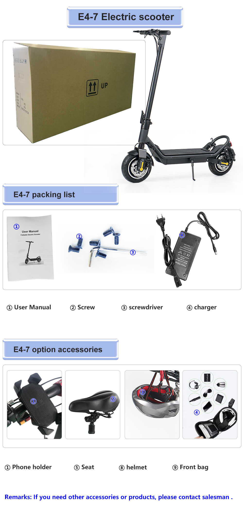 10inch Two Wheel Foldable Electric Scooter EcoRider E4-7