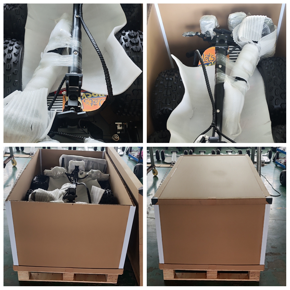EcoRider E7-1 Four Wheel Foldable Golf Electric Skateboard