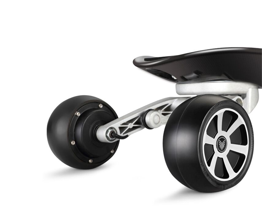 EcoRider E71 Carbon Fiber 4 Wheel Electric Skateboard