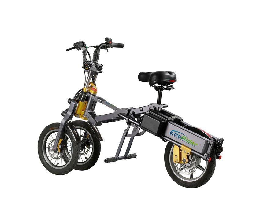 EcoRider E6-7 3 Wheel Foldable Electric Scooter